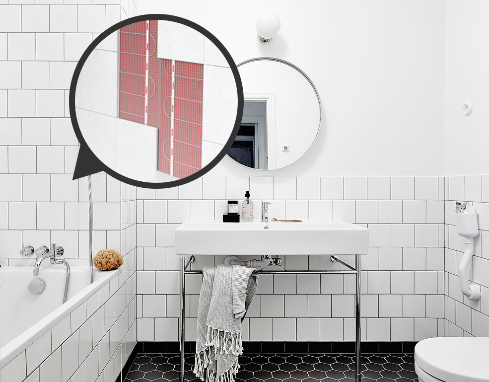 Elektrische wandverwarming