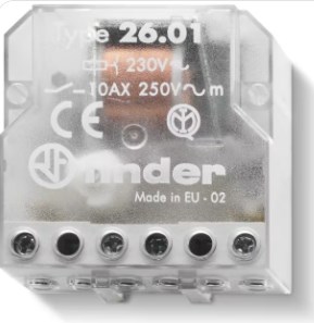 Impulsrelais compact 10A 230V