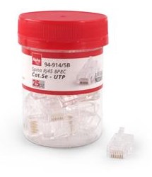 RJ45 stekker Cat. 5E UTP