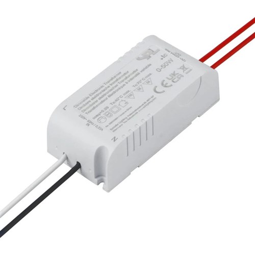 Dimmable Electronic Transformer 0-50W 12V 420mA