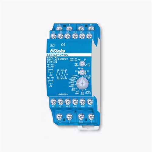 Multif. impulsschak./relais +centr.bed. 4x1 NO 16A