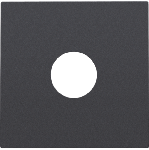 Afwerkingsset voor enkelvoudige coaxaansluiting voor tv, ant