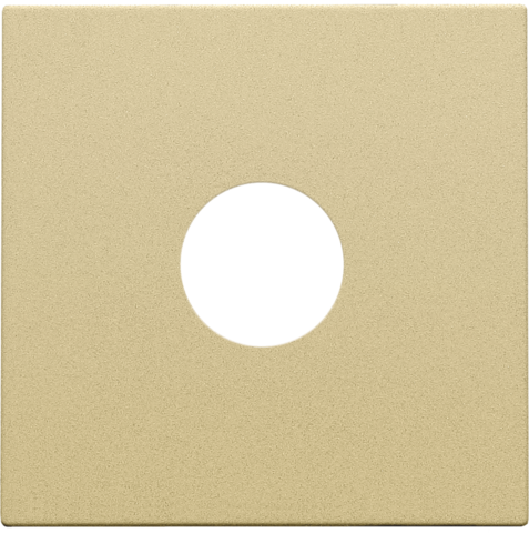 Afwerkingsset voor enkelvoudige coaxaansluiting voor tv, gol