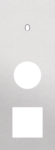 Drievoudige afdekplaat, verticaal 71 mm centerafstand, voor