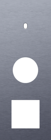 Drievoudige afdekplaat, verticaal 71 mm centerafstand, voor