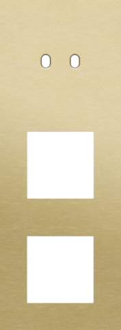 Drievoudige afdekplaat, verticaal 71 mm centerafstand, voor