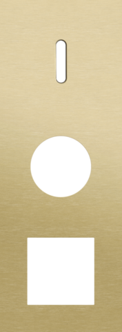 Drievoudige afdekplaat, verticaal 71 mm centerafstand, voor