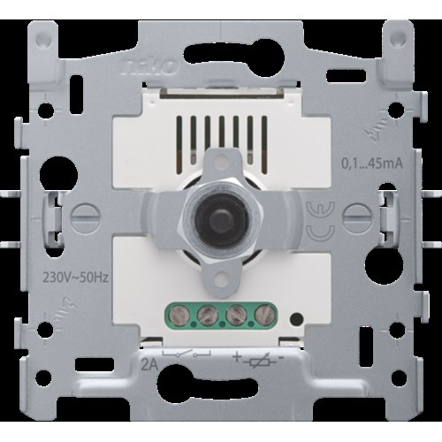 Sokkel voor draaiknopdimmer voor het schakelen en dimmen van