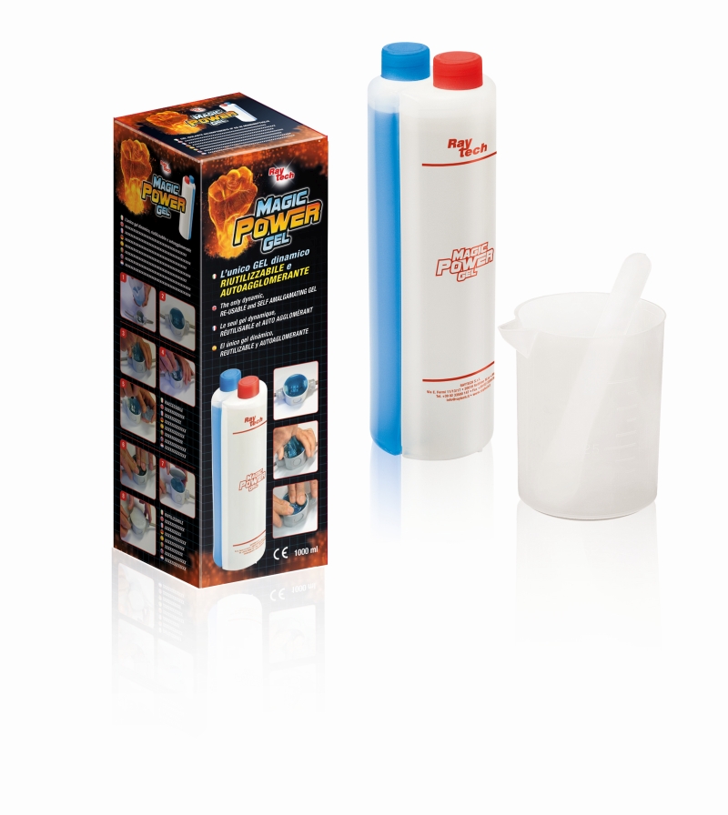 Magic Power Gel 1L in fles IP68/IMQ (fles van 1000ml, één ma