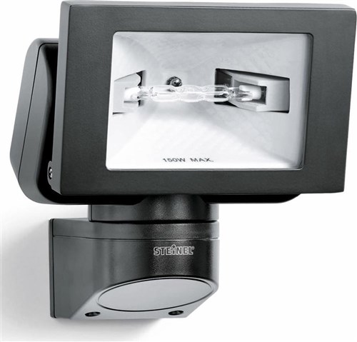 H150 zwart Halogeenstraler zonder sensor