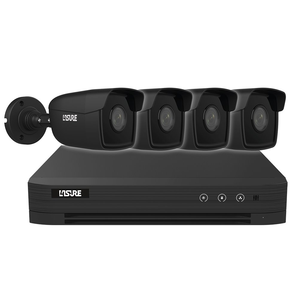 IP CCTV-pack 4x bullet camera