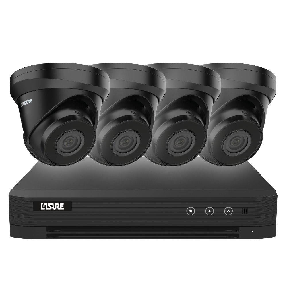 IP CCTV-pack 4x turret camera