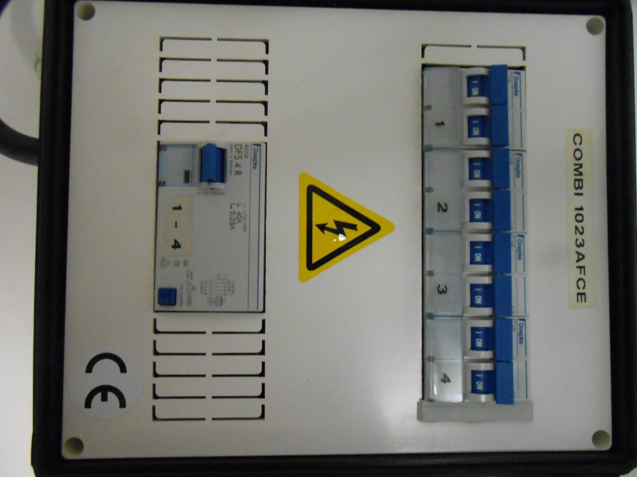 Bals COMBI 1023 AFCE: Stroomverdeelkast draagbaar rubber 250x210mm - Image 5