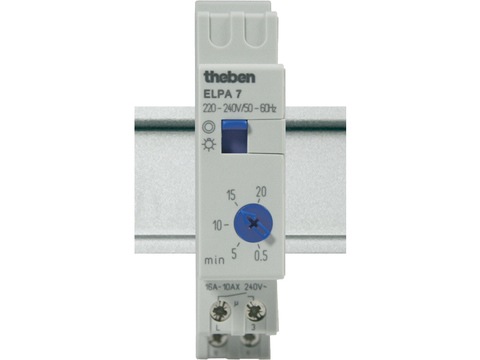 Elektronische trappenhuisautomaat 230V 50-60HZ 0,5-20M 1NO 1