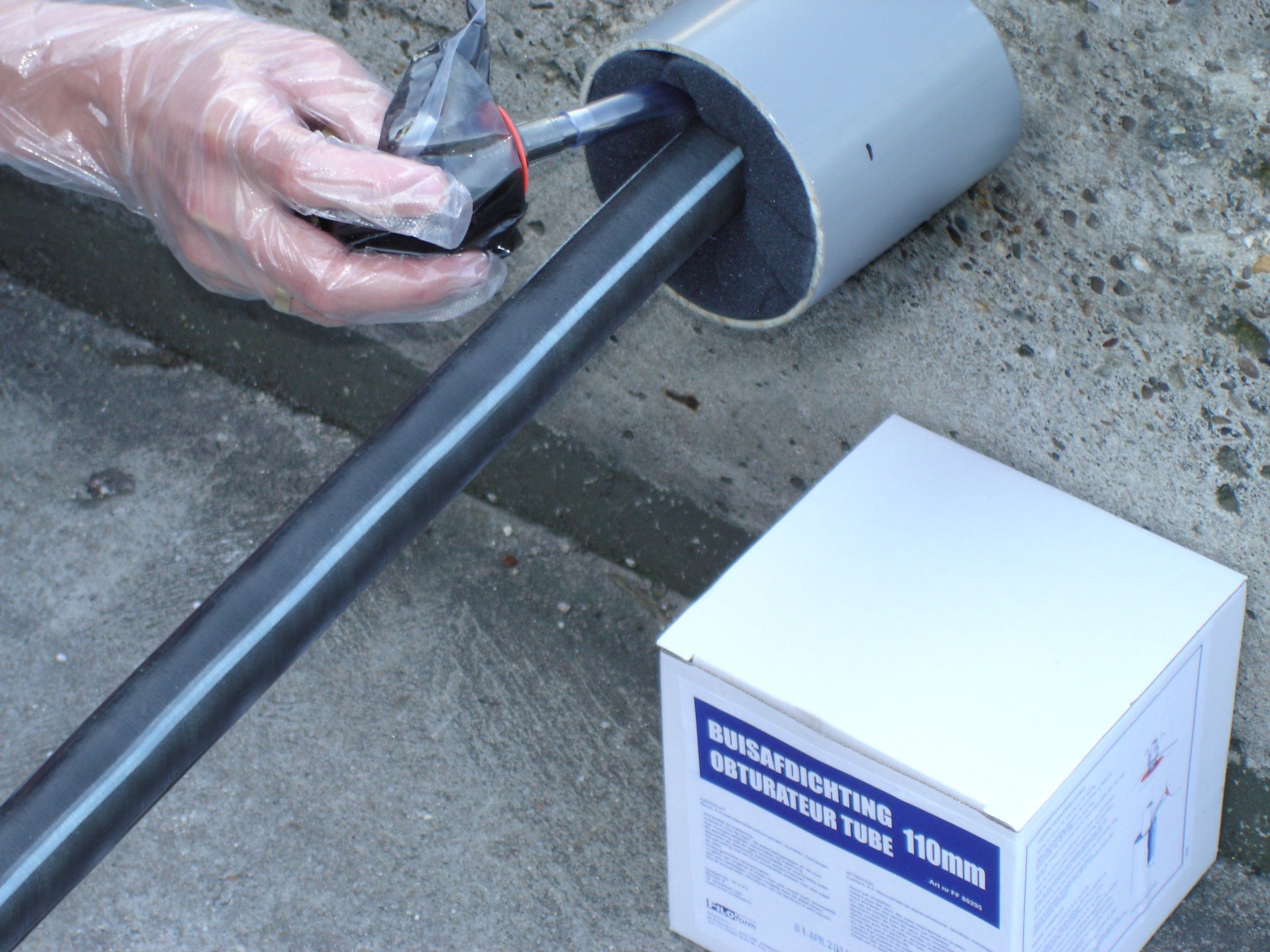 Huppertz GT-802973: Filoform WATERDICHTHEIDSSYSTEEM VOOR BUIZEN MDIII – diam. kanaal 200mm max. – diam. kabel 160mm max. - Image 4