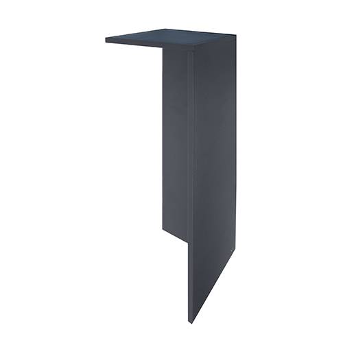 Indigo OU349NW24: Tuinpaaltje op zonne-energie en oplaadbaar - KALKI 2W 600Lm 4000K 75° IP54 Antracite