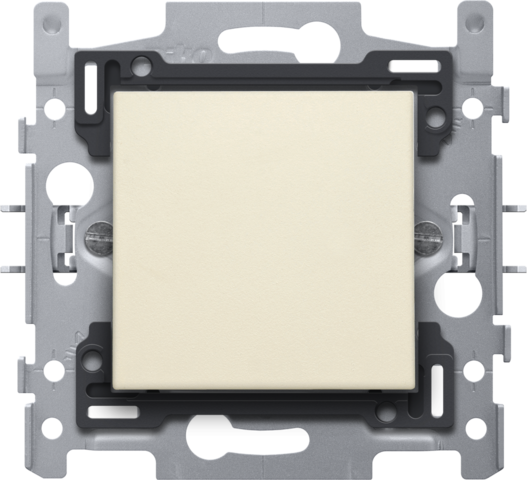 Blindplaat, sokkel en afwerkingsset cream