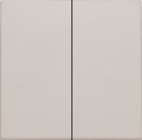 Afwerkingsset voor dubbele elektronische schakelaar of drukk