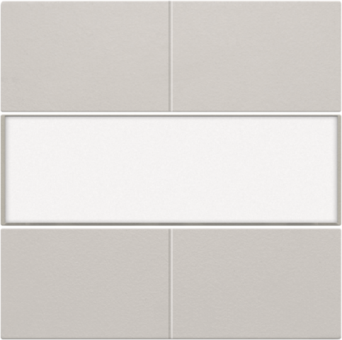 Afwerkingsset voor 4-voudige potentiaalvrije drukknop 24 V m