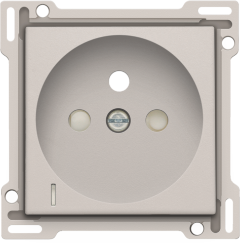 Afwerkingsset met doorschijnende lens voor stopcontact met s