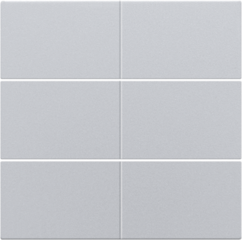 Afwerkingsset voor 6-voudige potentiaalvrije drukknop 24 V,