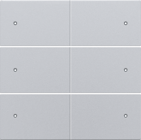 Afwerkingsset voor 6-voudige potentiaalvrije drukknop, 24 V,