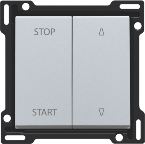 Afwerkingsset voor elektrisch gescheiden rolluikschakelaar,
