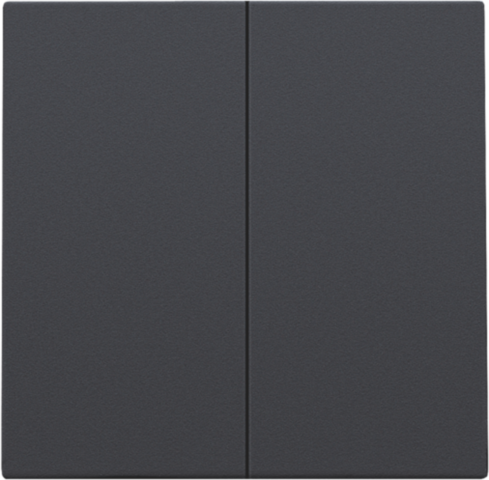 Afwerkingsset voor dubbele elektronische schakelaar of drukk