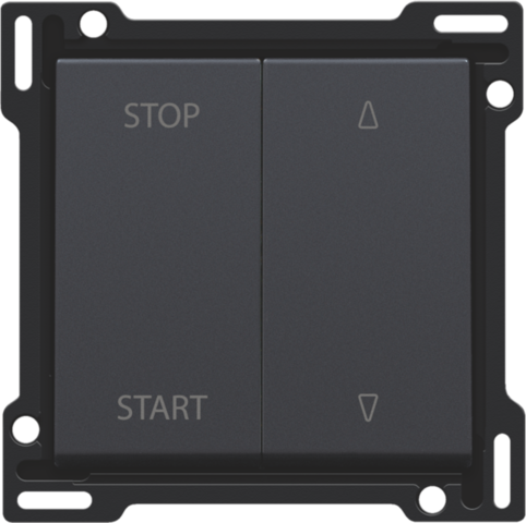 Afwerkingsset voor elektrisch gescheiden rolluikschakelaar,