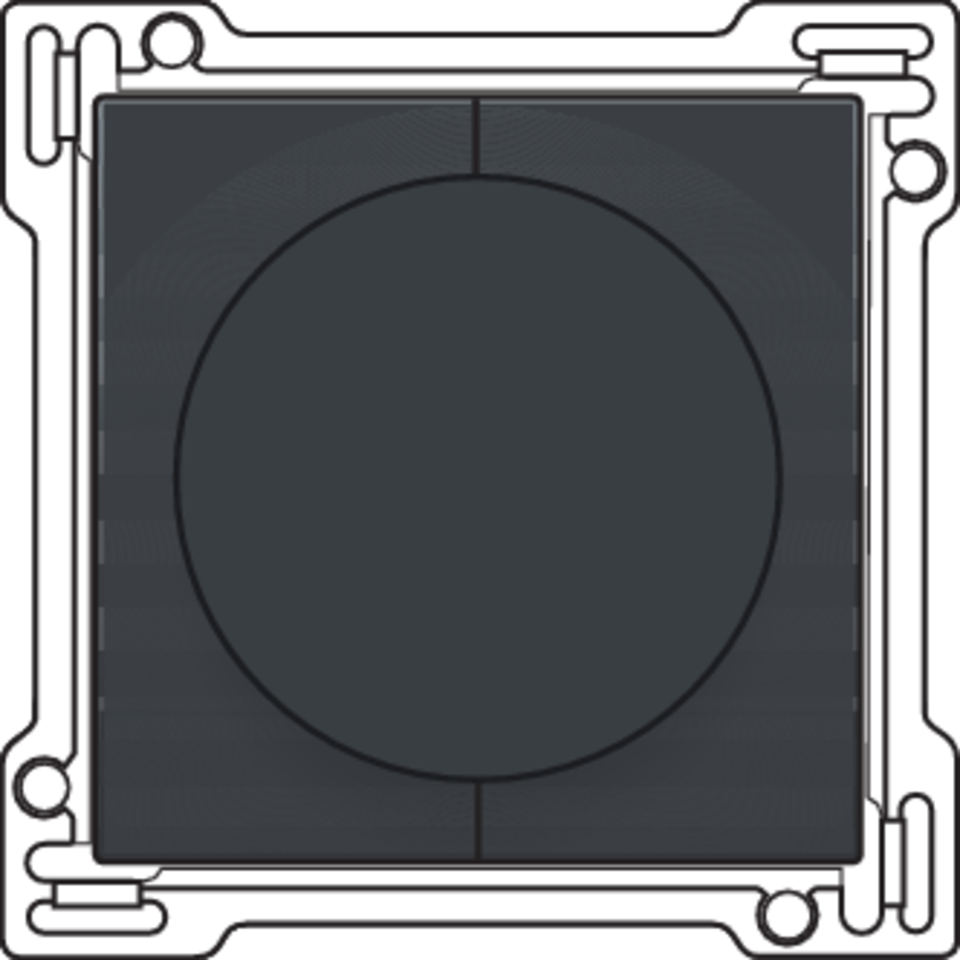 Niko 122-65937: Afwerkingsset 0-1-2 voor draaischakelaar voor motoren, anthracite coated - Image 2