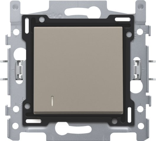 Hotelkaartschakelaar, sokkel, schroefklemmen en afwerkingsse