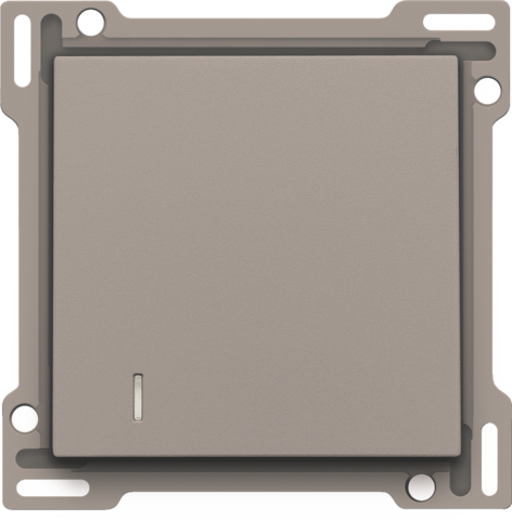 Afwerkingsset voor hotelkaartschakelaar, bronze coated