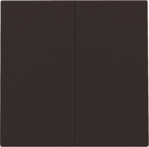 Afwerkingsset voor dubbele elektronische schakelaar of drukk