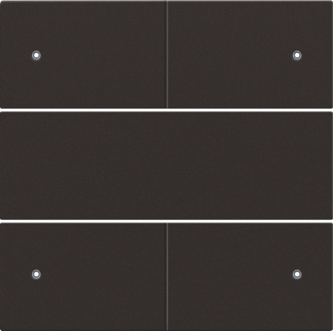 Afwerkingsset voor 4-voudige potentiaalvrije drukknop 24 V m