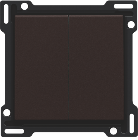 Afwerkingsset voor serieschakelaar, wisselschakelaar + drukk