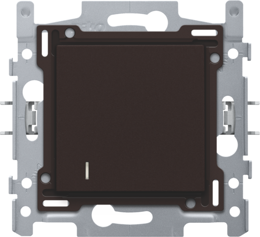 Hotelkaartschakelaar, sokkel, schroefklemmen en afwerkingsse