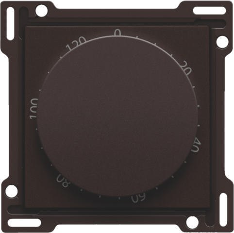 Afwerkingsset voor timer regelbaar tot 120 min., dark brown