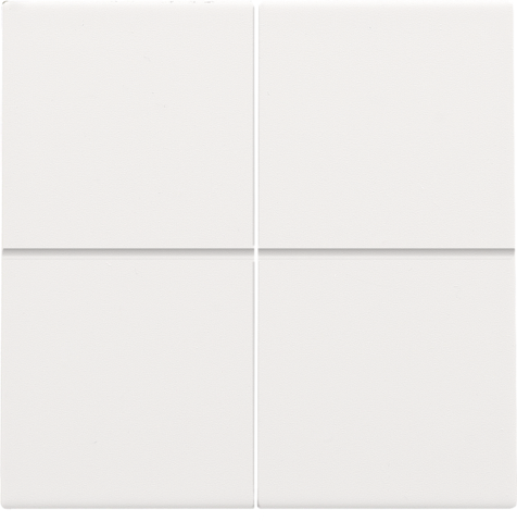 Afwerkingsset voor viervoudige elektronische schakelaar of d