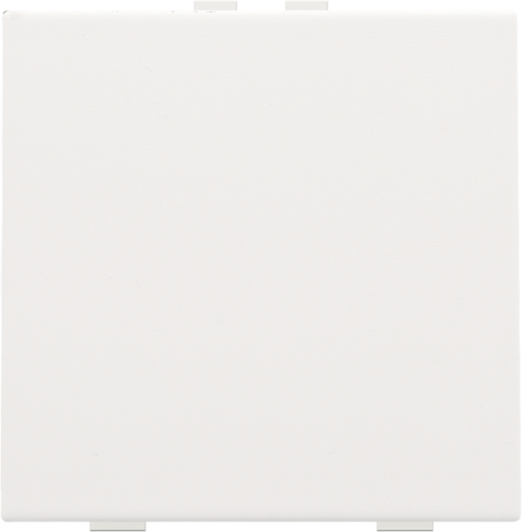 Enkelvoudige drukknop voor Niko Home Control, white coated