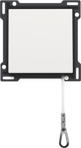 Afwerkingsset voor trekschakelaar, white coated