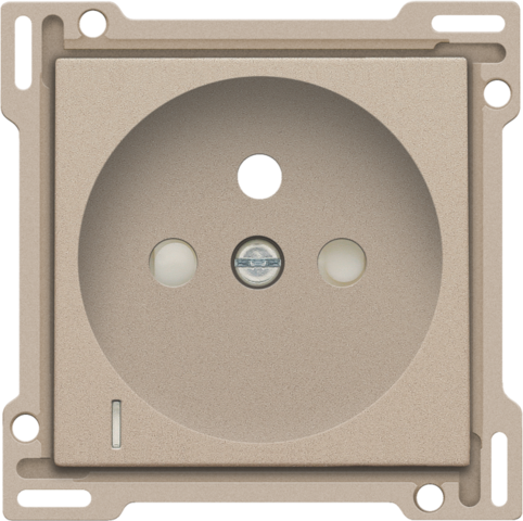 Afwerkingsset met doorschijnende lens voor stopcontact met s