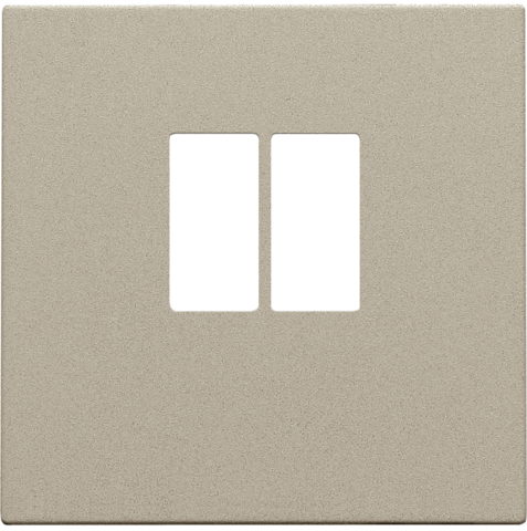 Afwerkingsset voor enkelvoudige luidsprekeraansluiting, cham