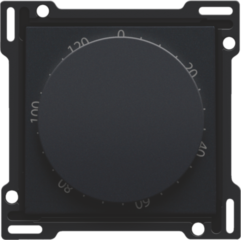 Afwerkingsset voor timer regelbaar tot 120 min., black coate