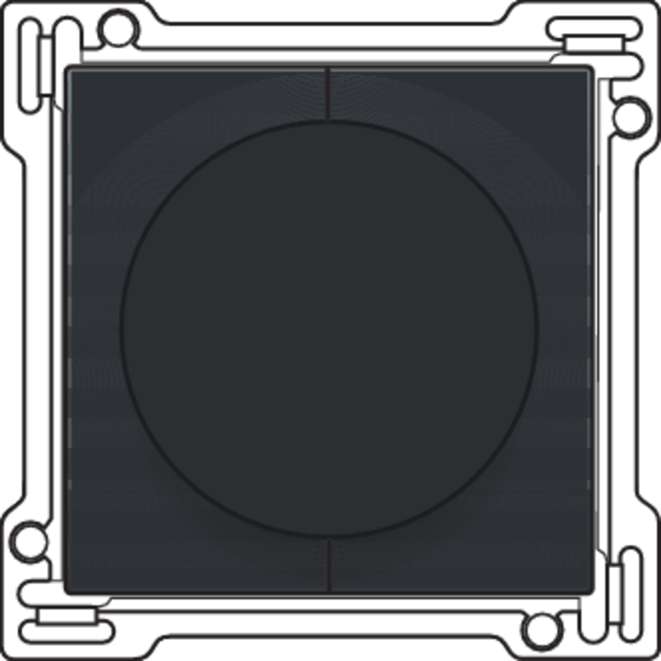 Niko 161-65937: Afwerkingsset 0-1-2 voor draaischakelaar voor motoren, black coated - Image 2