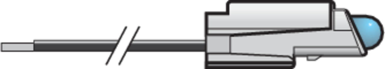 Niko 170-37212: Verlichtingseenheid met draden 12V met blauwe led voor schakelaars en drukknoppen of voor gebruik in installatiekanalen - Image 2