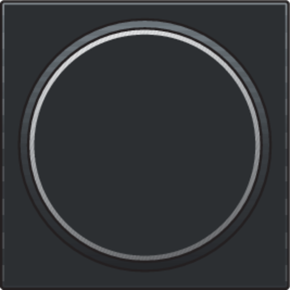 Niko 200-64006: Afwerkingsset met doorschijnende ring zonder symbool voor drukknop 6 A met amberkleurige led met E10-lampvoet, piano black coated - Image 2