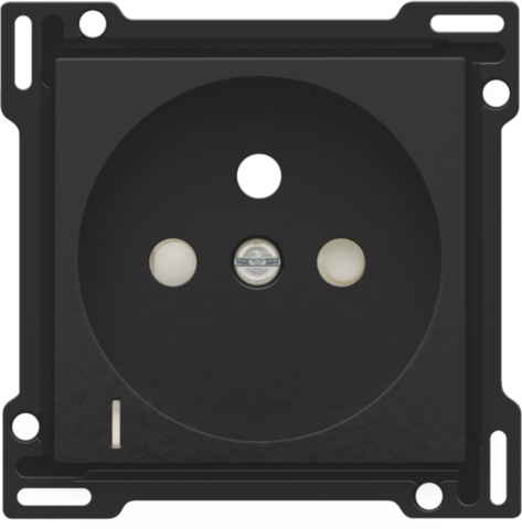 Afwerkingsset met doorschijnende lens voor stopcontact met s