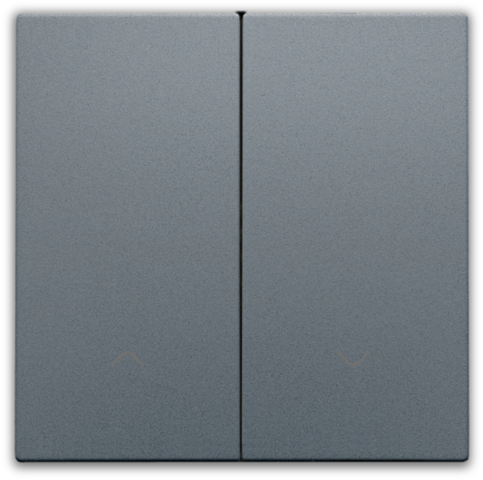 Afwerkingsset voor dubbele elektronische rolluikschakelaar,