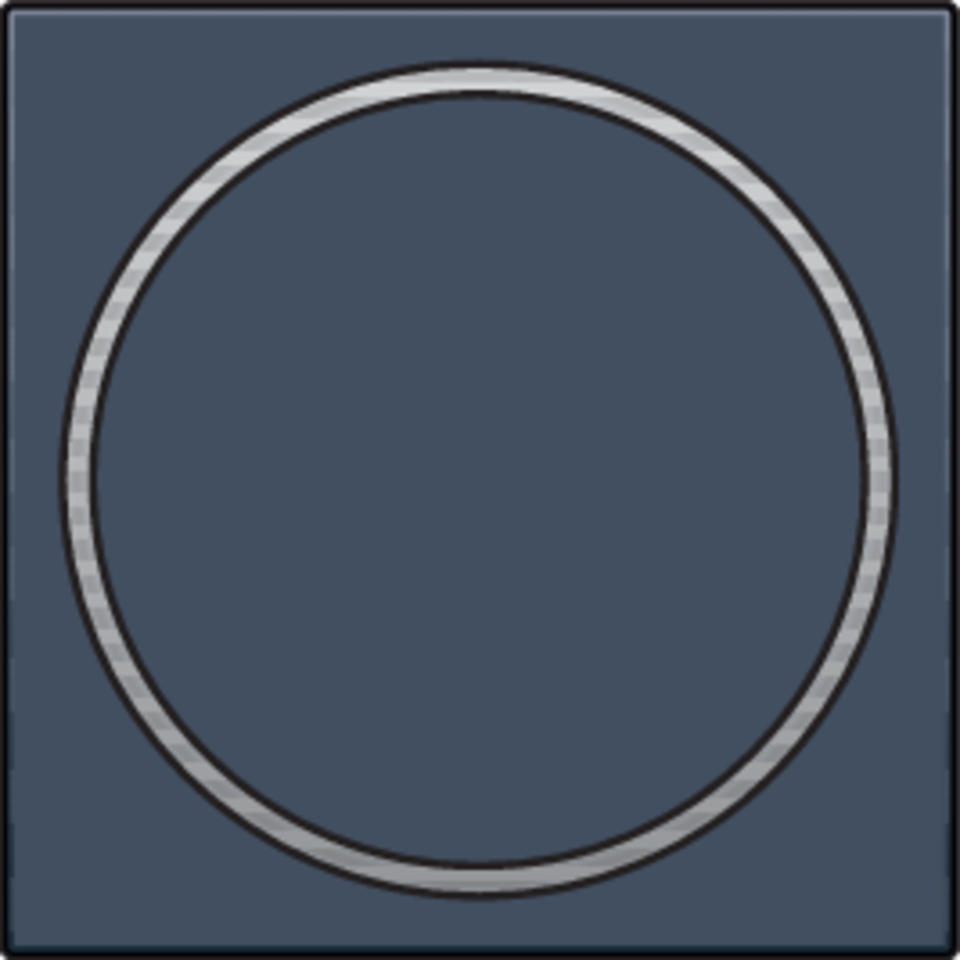 Niko 220-64006: Afwerkingsset met doorschijnende ring zonder symbool voor drukknop 6 A met amberkleurige led met E10-lampvoet, blue grey coated - Image 2