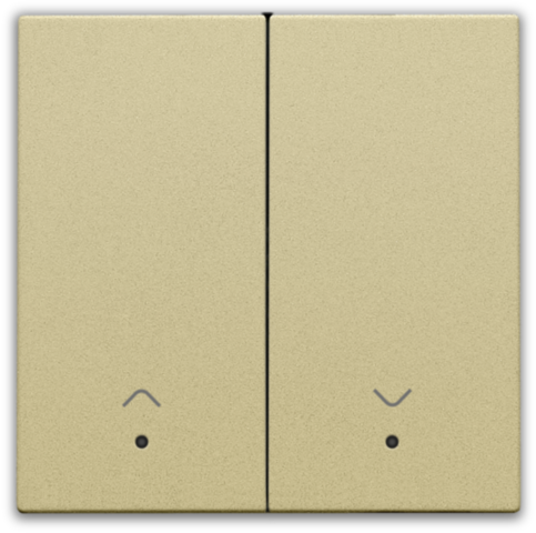 Afwerkingsset met lens voor dubbele elektronische rolluiksch